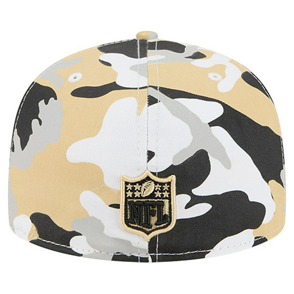 New Orleans Saints New Era 59FIFTY Fitted Hat - Gold/Black outlet