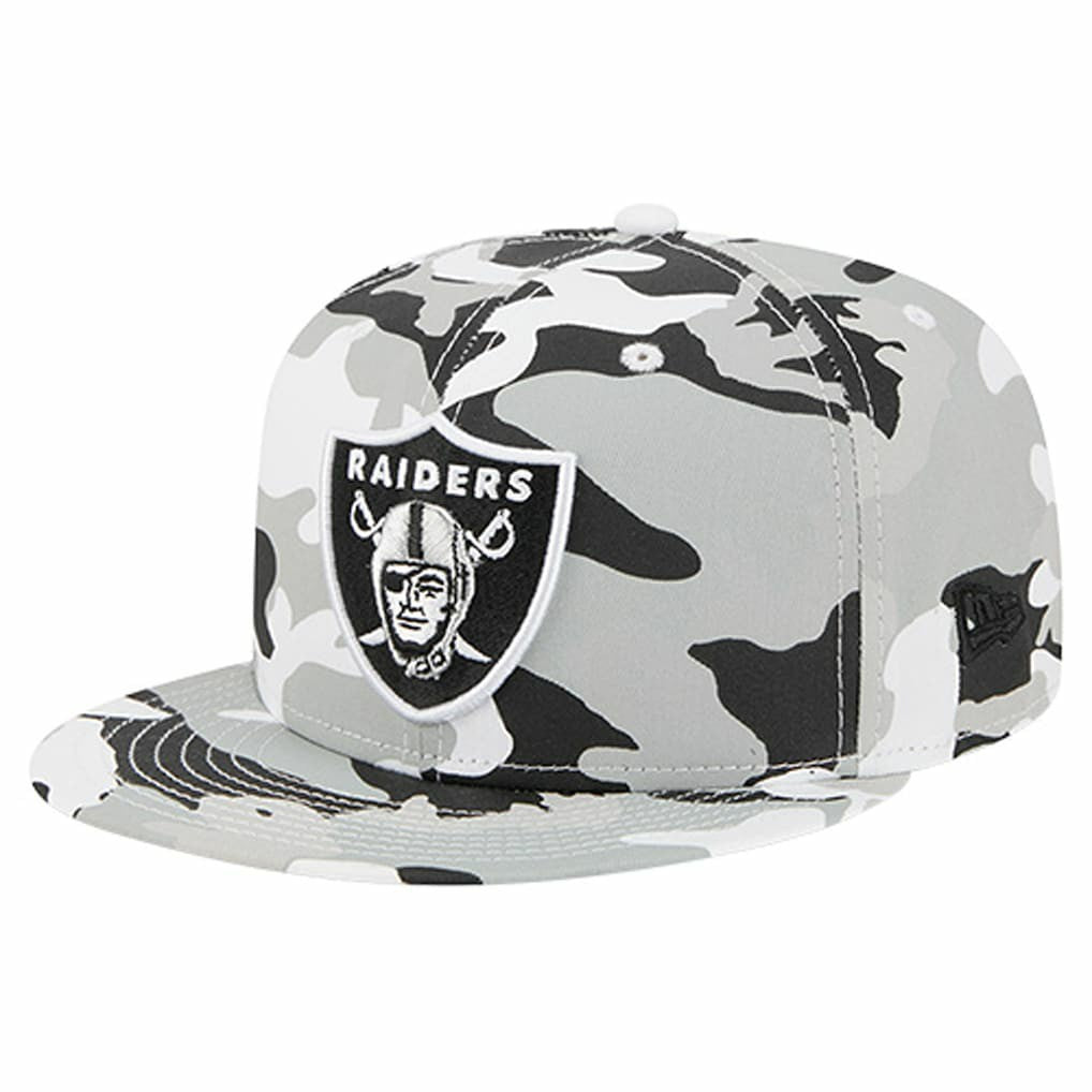Las Vegas Raiders New Era 59FIFTY Fitted Hat - Silver/Black cheap