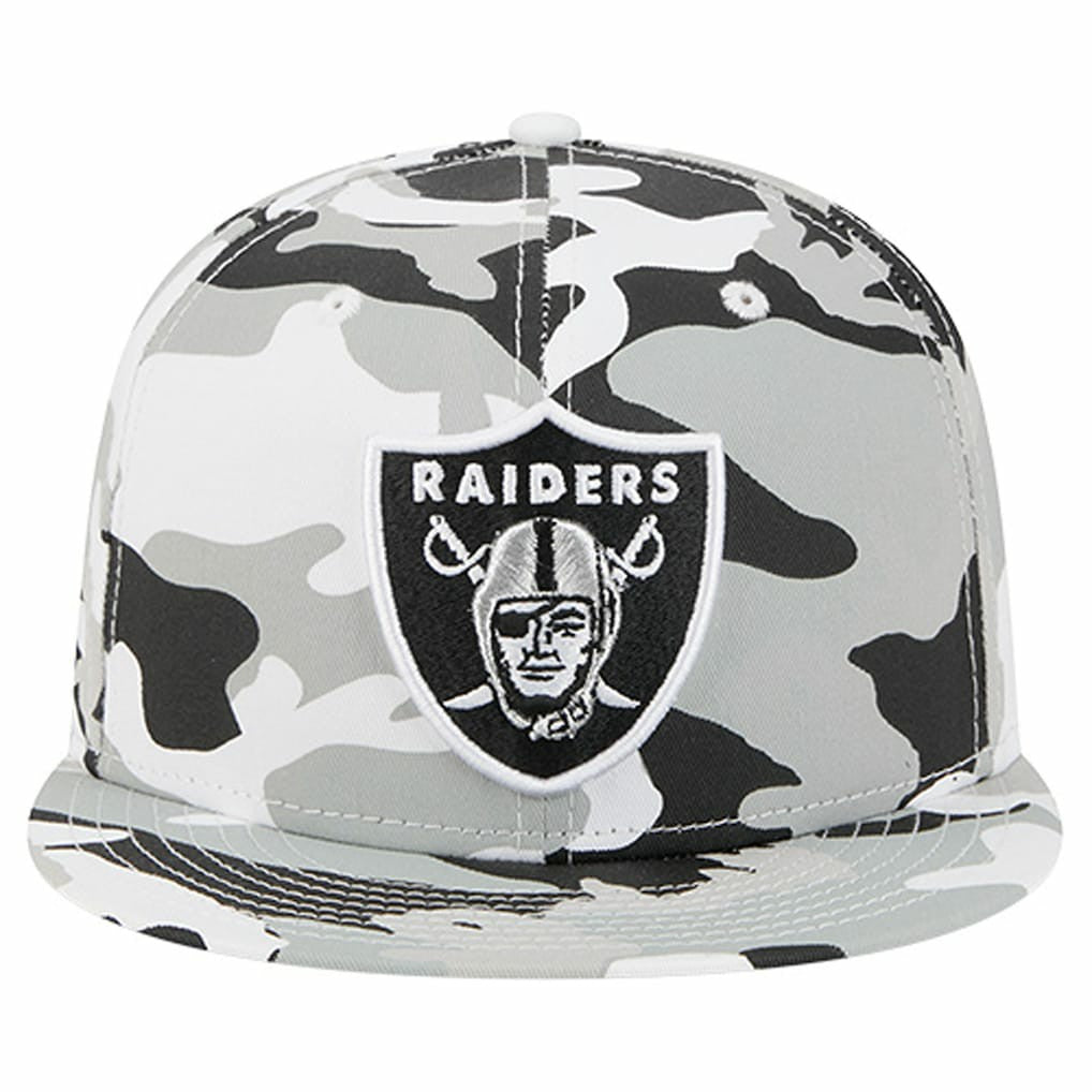 Las Vegas Raiders New Era 59FIFTY Fitted Hat - Silver/Black cheap