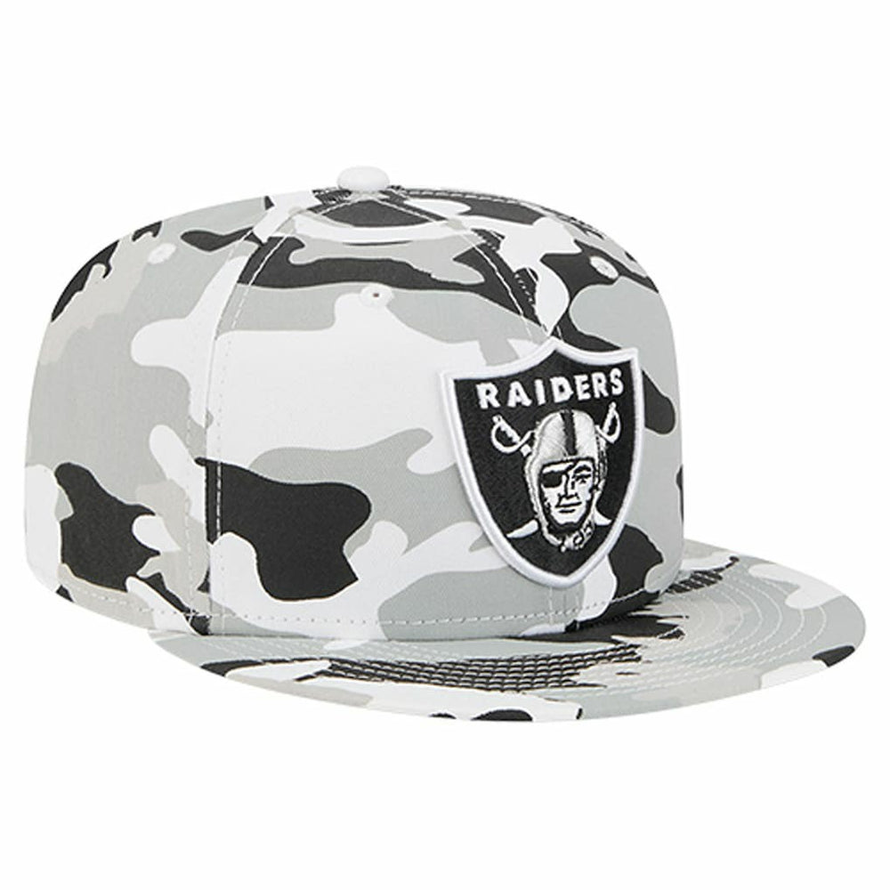 Las Vegas Raiders New Era 59FIFTY Fitted Hat - Silver/Black cheap