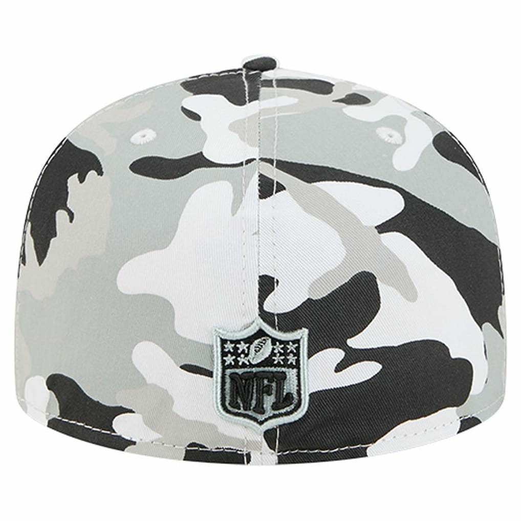 Las Vegas Raiders New Era 59FIFTY Fitted Hat - Silver/Black cheap