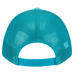 Miami Dolphins New Era Gas Station 9FORTY A-Frame M-Crown Adjustable Trucker Hat - Aqua for sale
