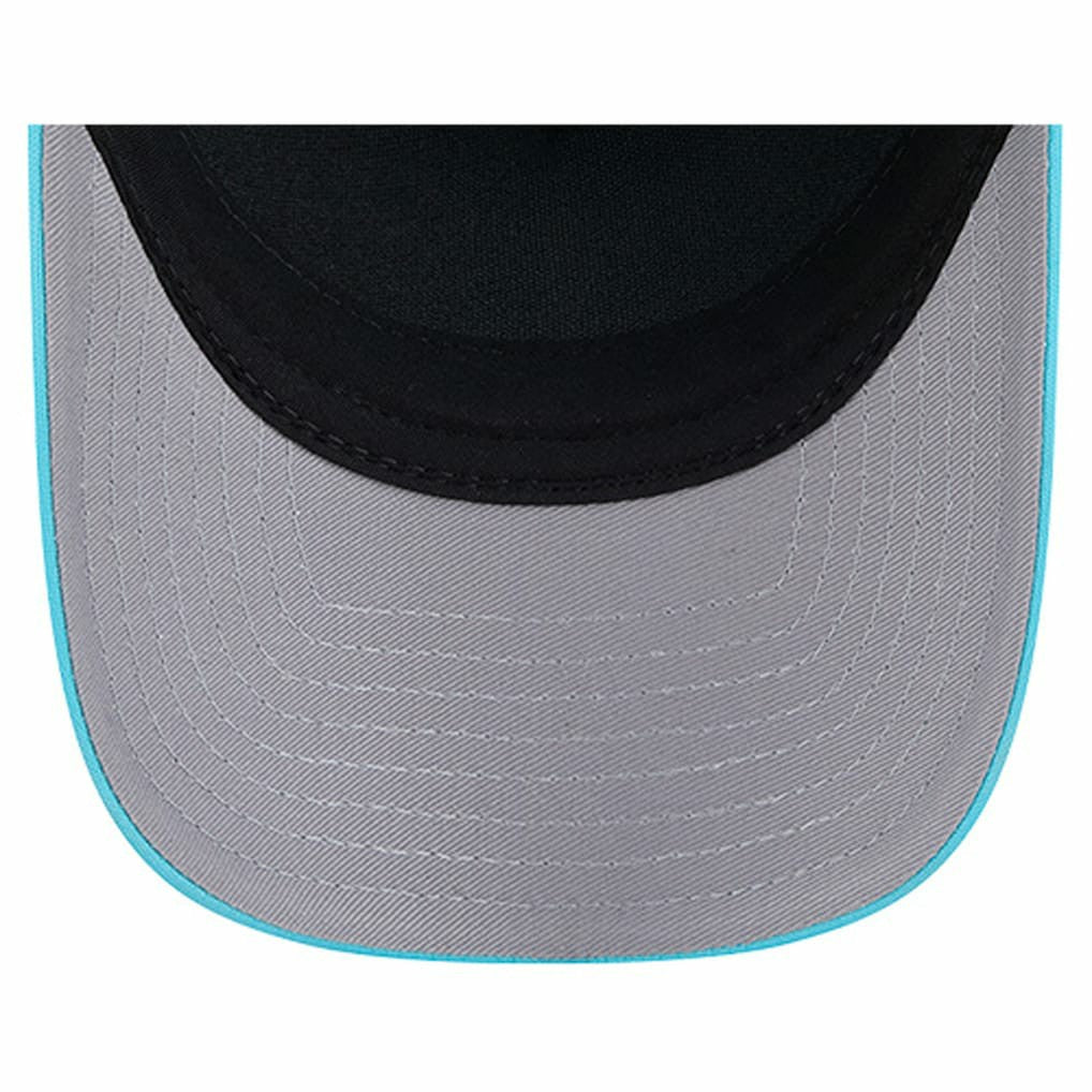 Miami Dolphins New Era Gas Station 9FORTY A-Frame M-Crown Adjustable Trucker Hat - Aqua for sale