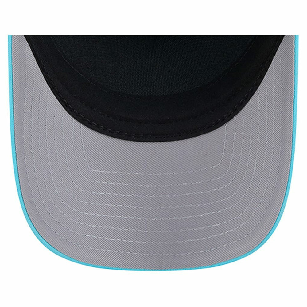 Miami Dolphins New Era Gas Station 9FORTY A-Frame M-Crown Adjustable Trucker Hat - Aqua for sale