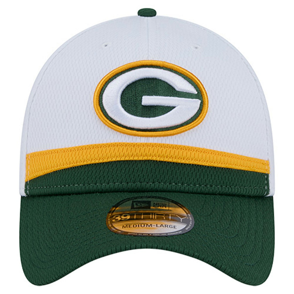 Green Bay Packers New Era Dashmark Rays 39THIRTY Flex Hat - White/Green online