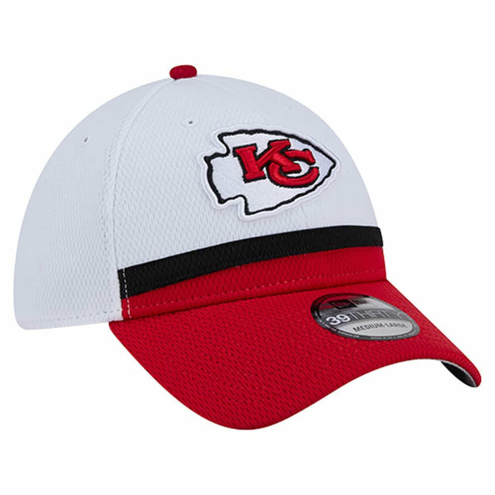 Kansas City Chiefs New Era Dashmark Rays 39THIRTY Flex Hat - White/Red sale