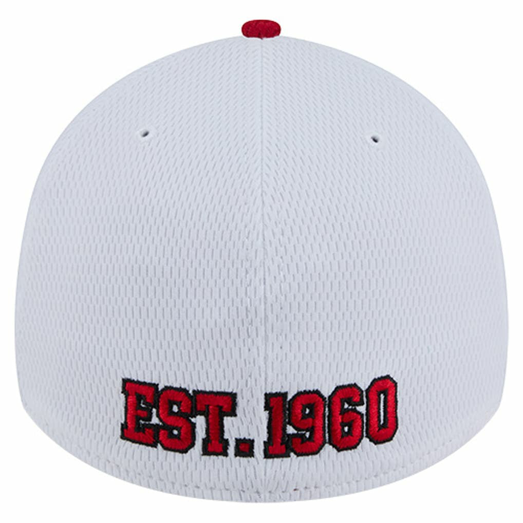 Kansas City Chiefs New Era Dashmark Rays 39THIRTY Flex Hat - White/Red sale