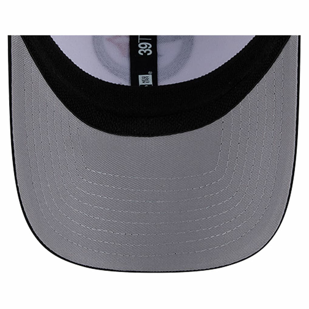 Pittsburgh Steelers New Era Dashmark Rays 39THIRTY Flex Hat - White/Black for sale