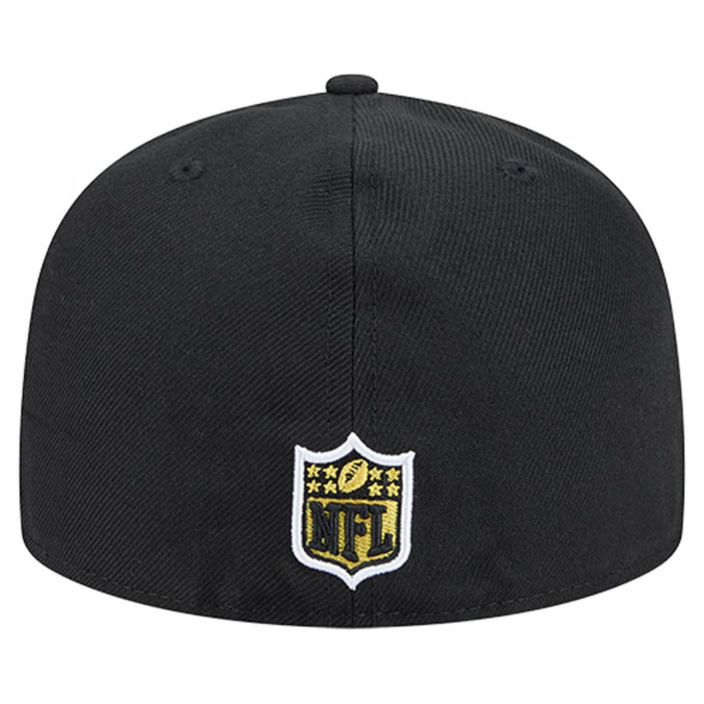 Pittsburgh Steelers New Era Soutache 59FIFTY Fitted Hat - Black discount