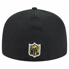 Pittsburgh Steelers New Era Soutache 59FIFTY Fitted Hat - Black discount
