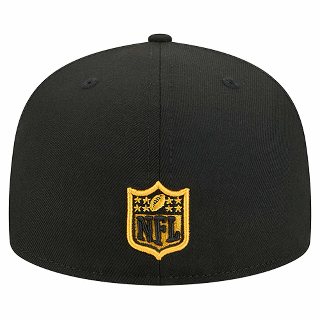 Pittsburgh Steelers New Era Group Chat 59FIFTY Fitted Hat - Black outlet