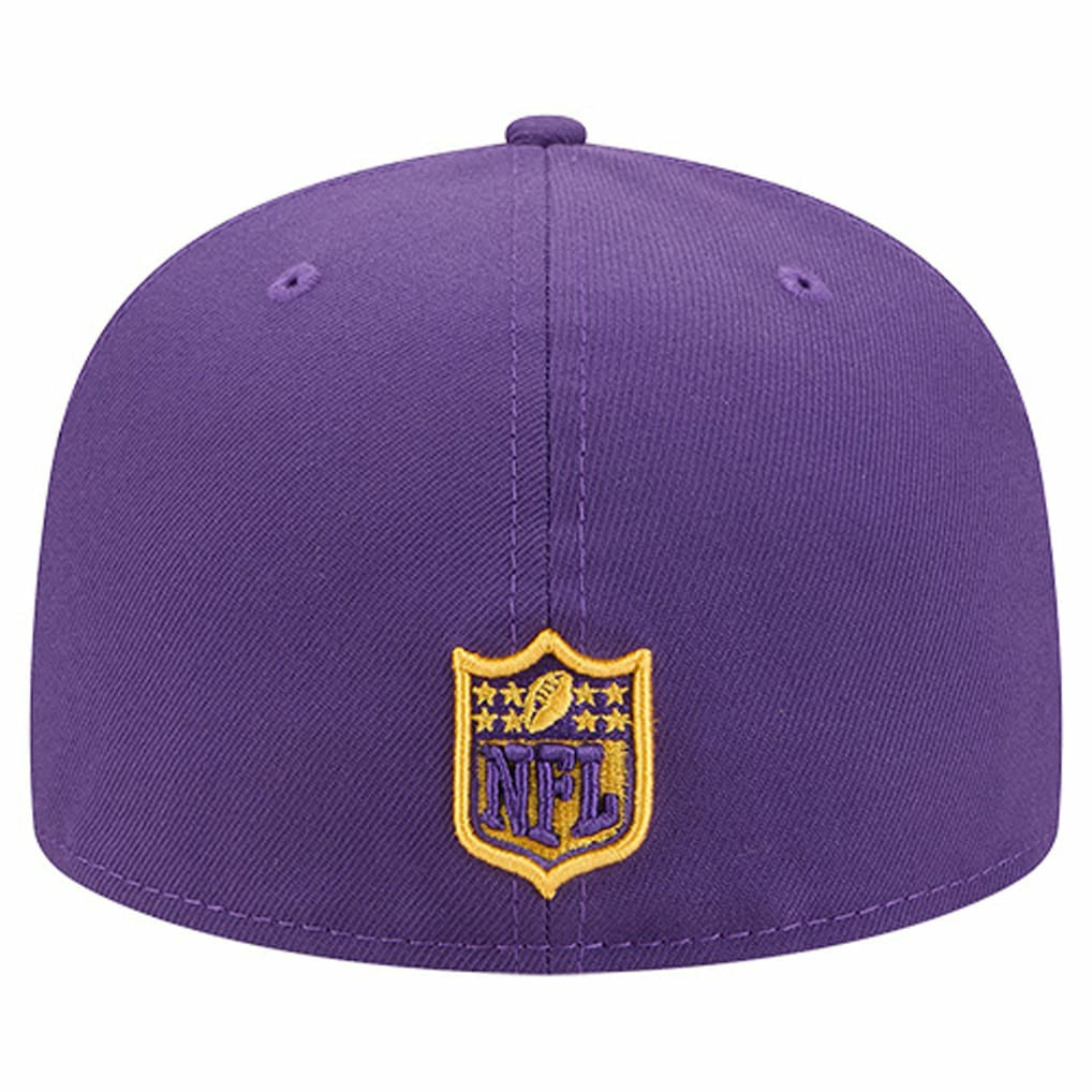 Minnesota Vikings New Era Group Chat 59FIFTY Fitted Hat - Purple online