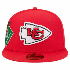 Kansas City Chiefs New Era Group Chat 59FIFTY Fitted Hat - Red discount