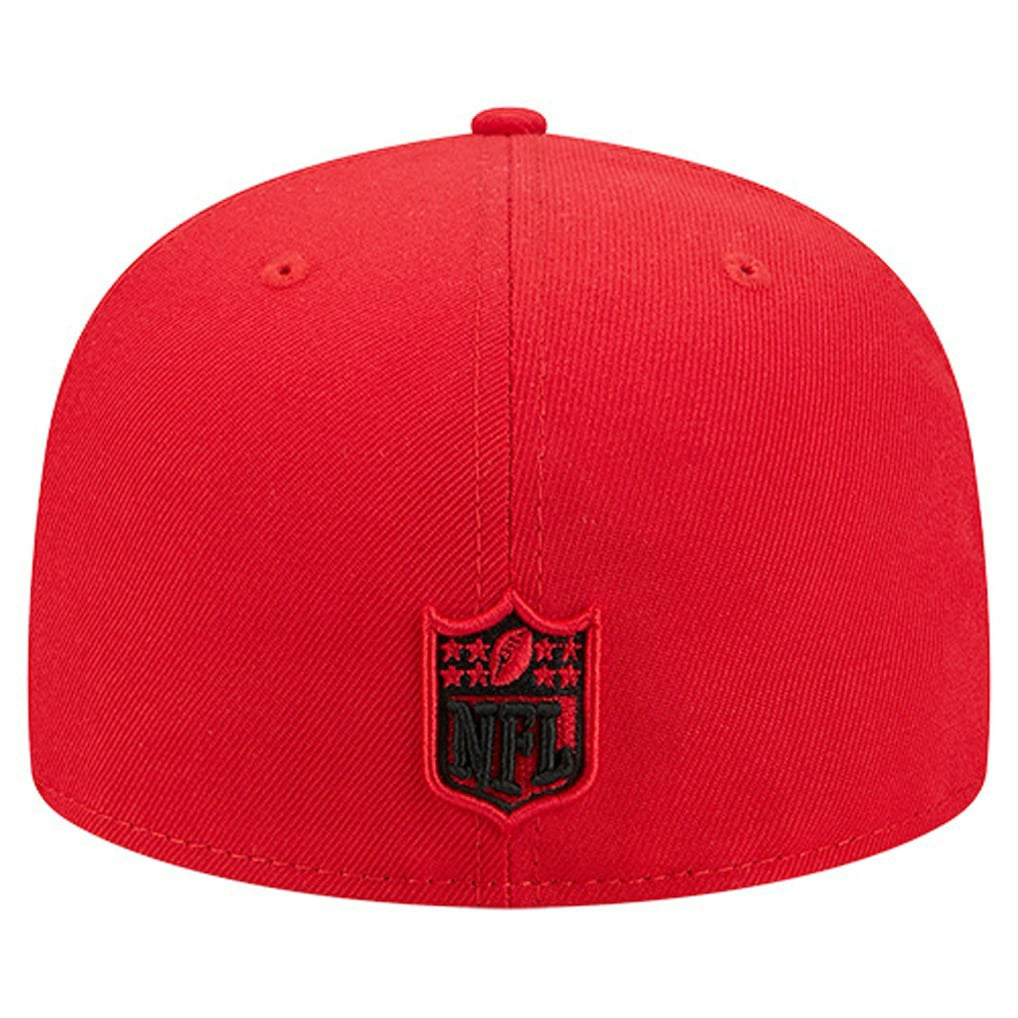 Kansas City Chiefs New Era Group Chat 59FIFTY Fitted Hat - Red discount