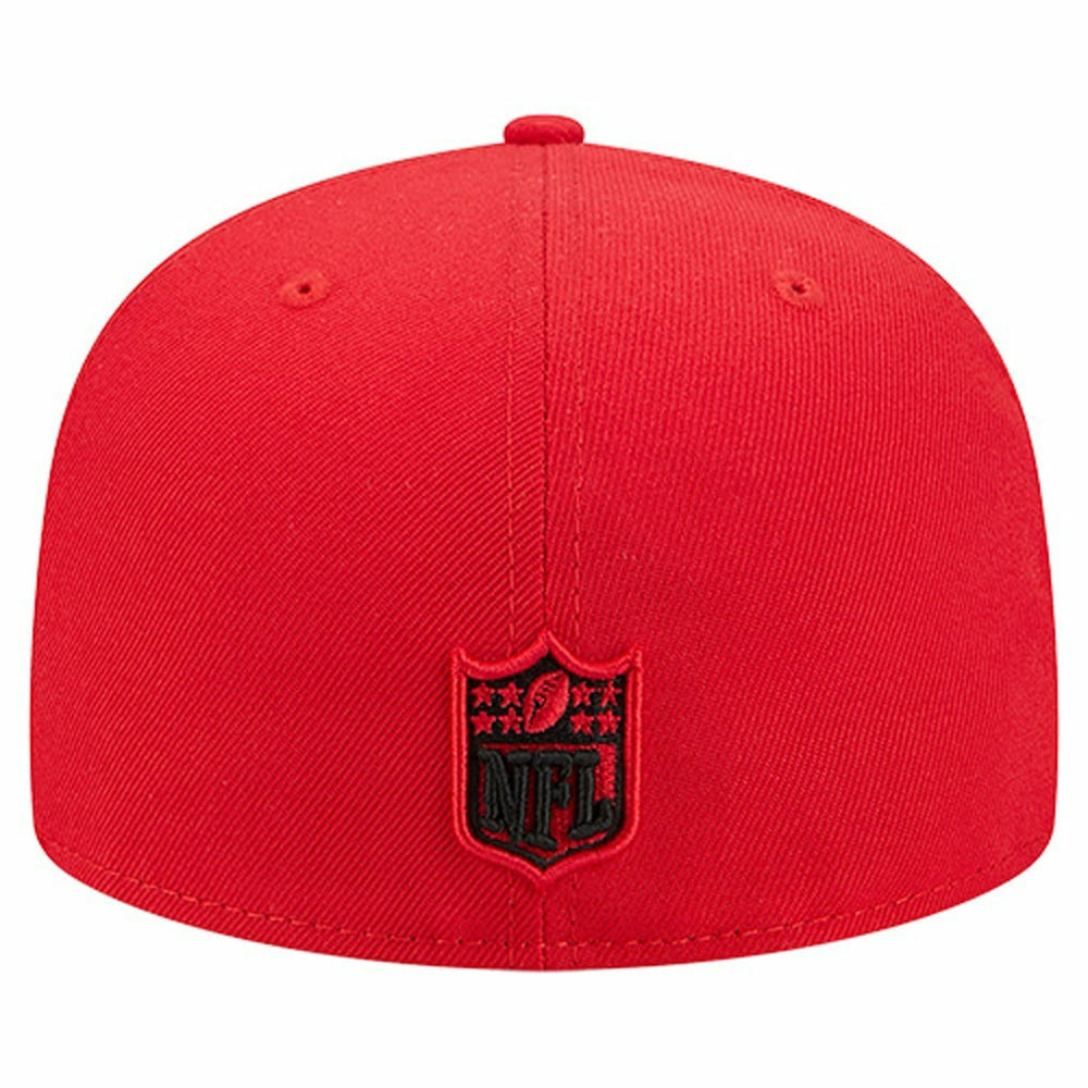Kansas City Chiefs New Era Group Chat 59FIFTY Fitted Hat - Red discount