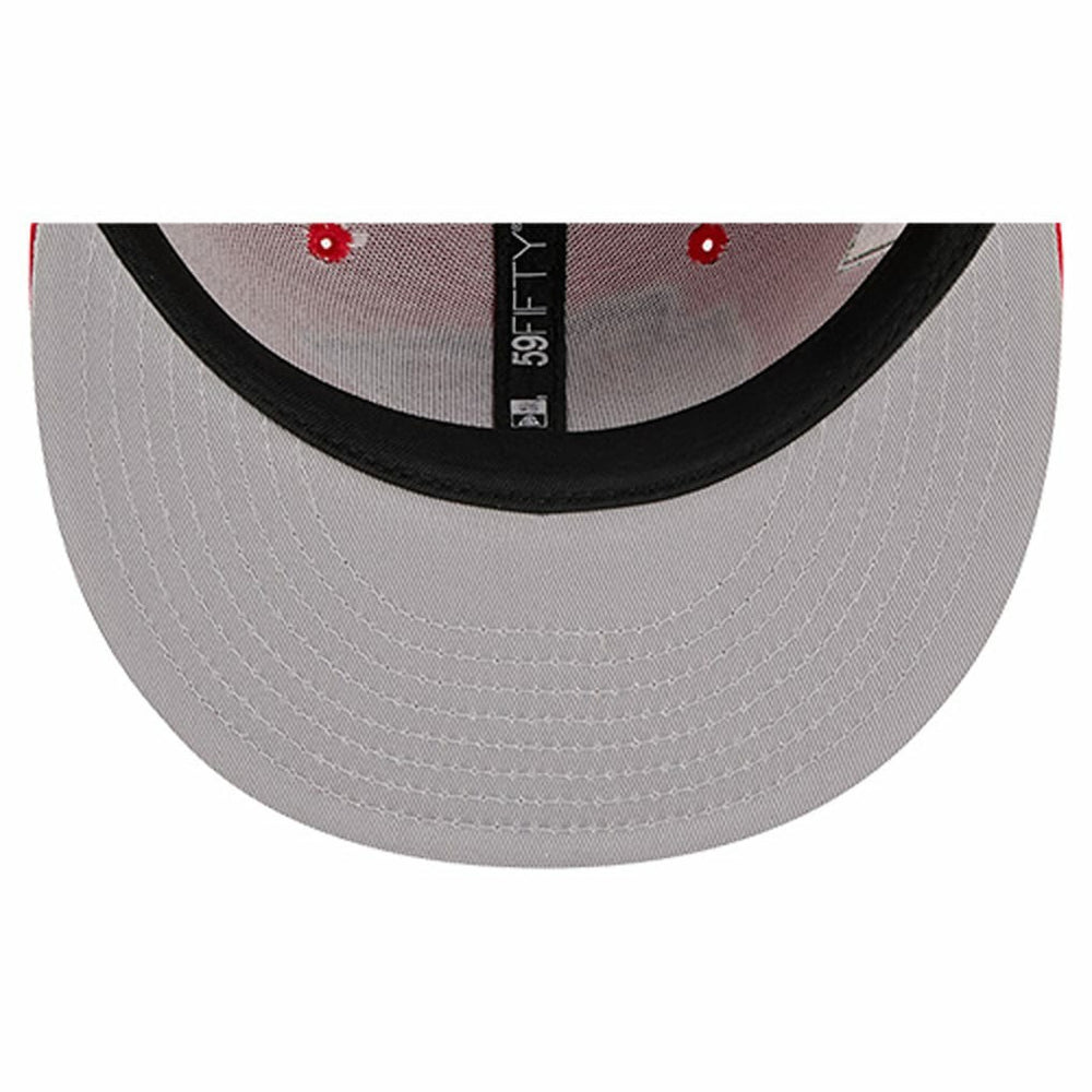 Kansas City Chiefs New Era Group Chat 59FIFTY Fitted Hat - Red discount
