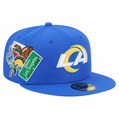 Los Angeles Rams New Era Group Chat 59FIFTY Fitted Hat - Royal sale