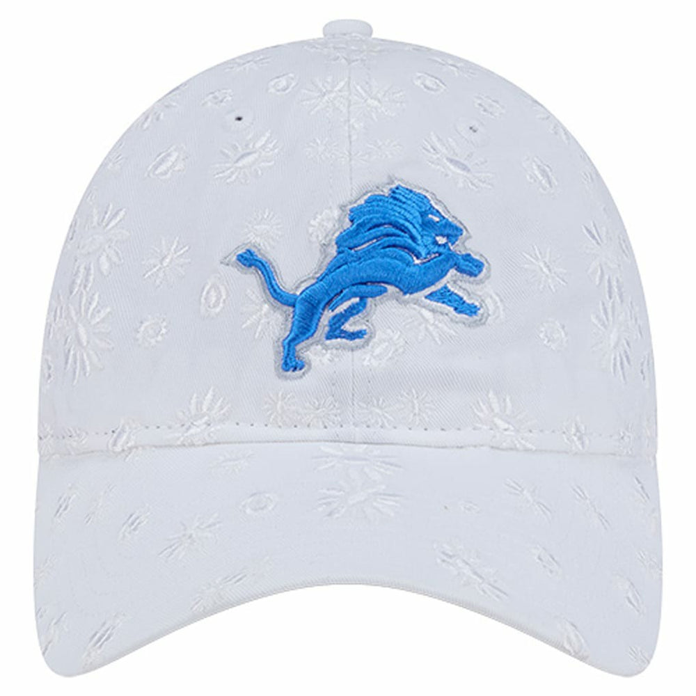 Detroit Lions New Era Women's Floral 9TWENTY Adjustable Hat - White for sale
