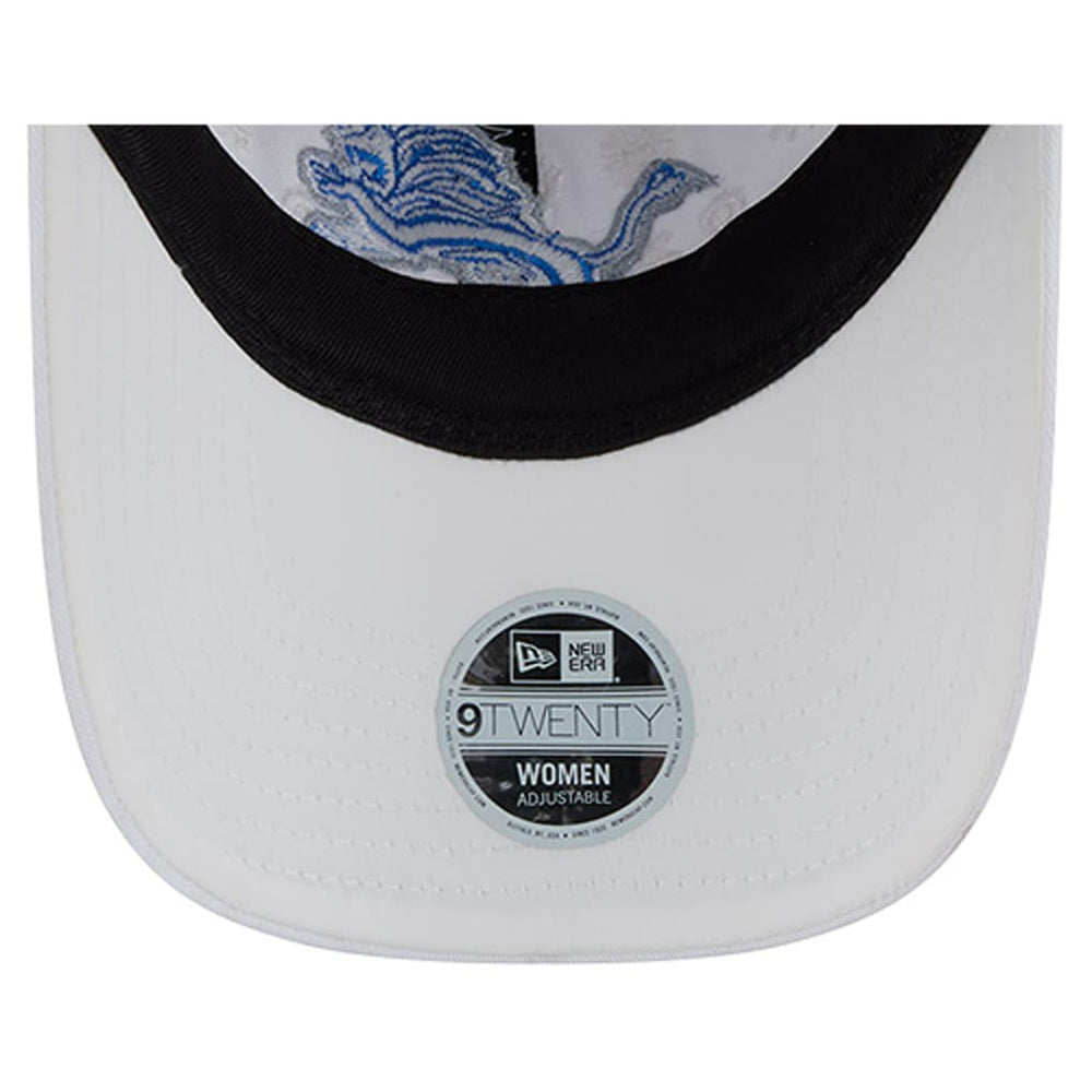 Detroit Lions New Era Women's Floral 9TWENTY Adjustable Hat - White for sale