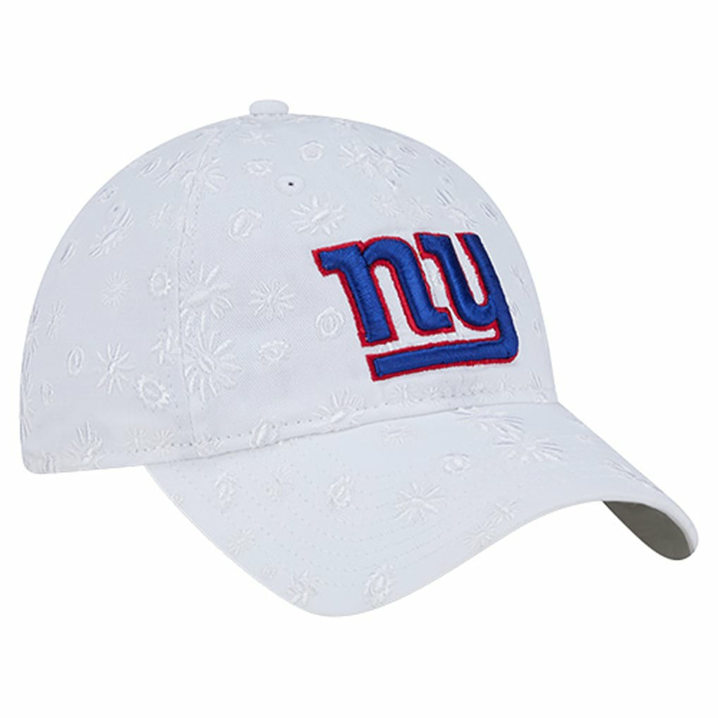 New York Giants New Era Women's Floral 9TWENTY Adjustable Hat - White sale
