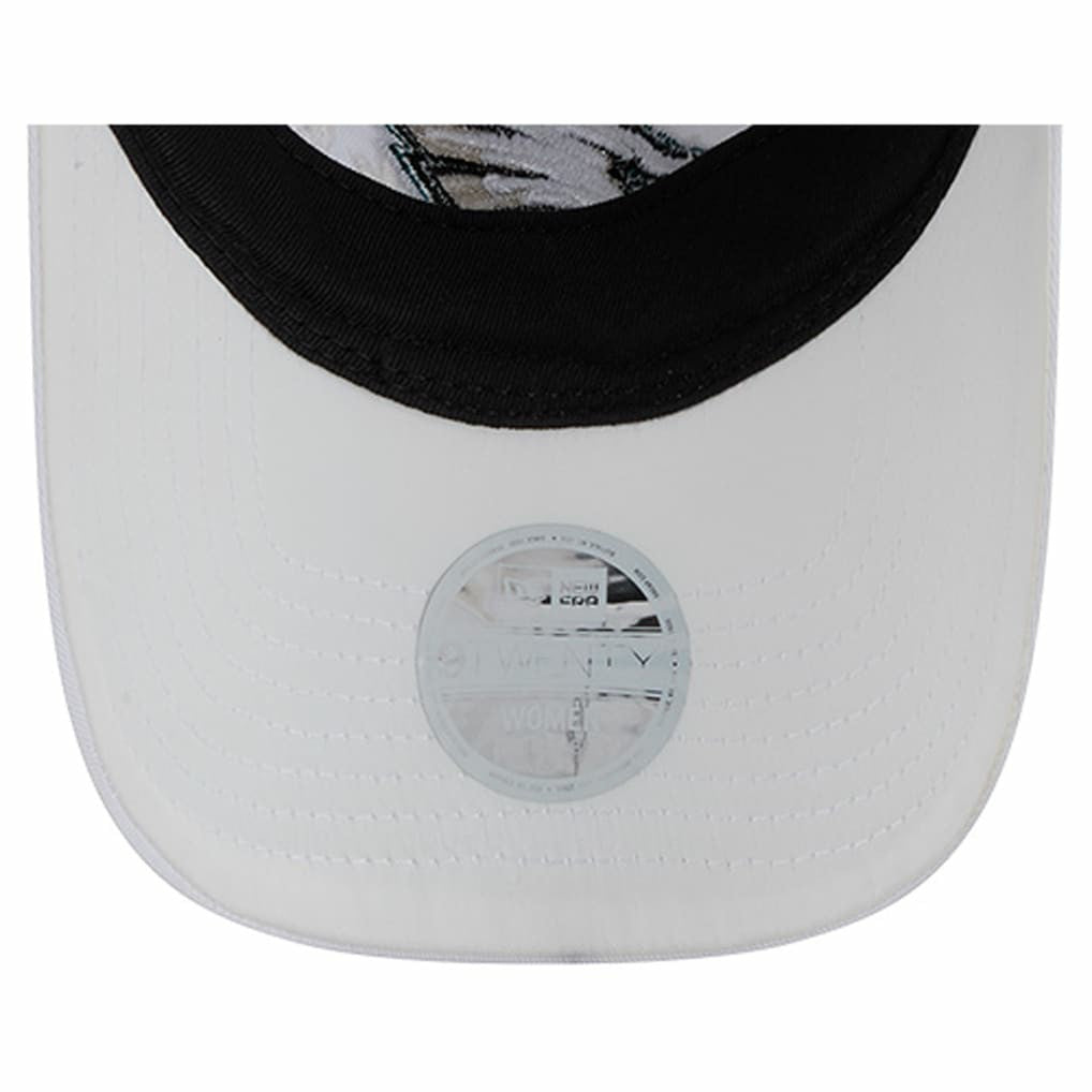 Philadelphia Eagles New Era Women's Floral 9TWENTY Adjustable Hat - White discount