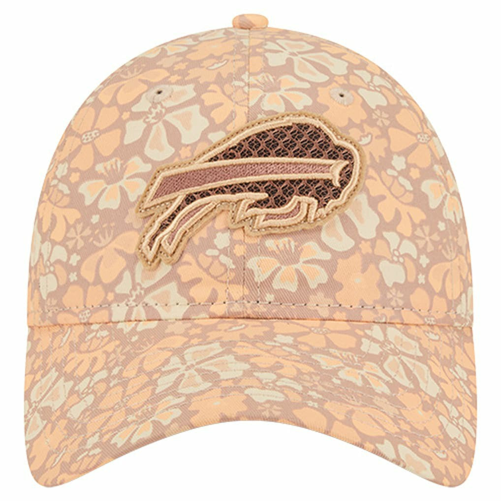 Buffalo Bills New Era Women's Floral 9TWENTY Adjustable Hat - Tan outlet