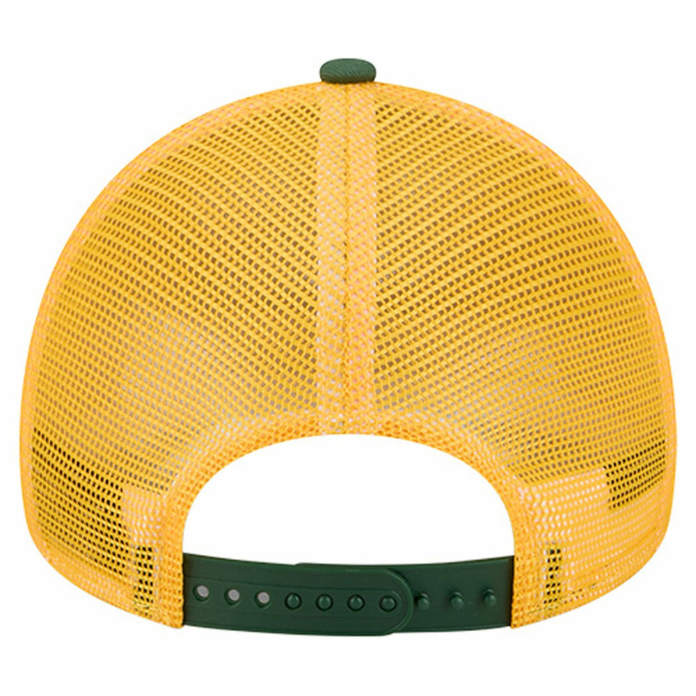 Green Bay Packers New Era Women's Friendship Bracelet 9FORTY Adjustable Hat - White/Green for sale