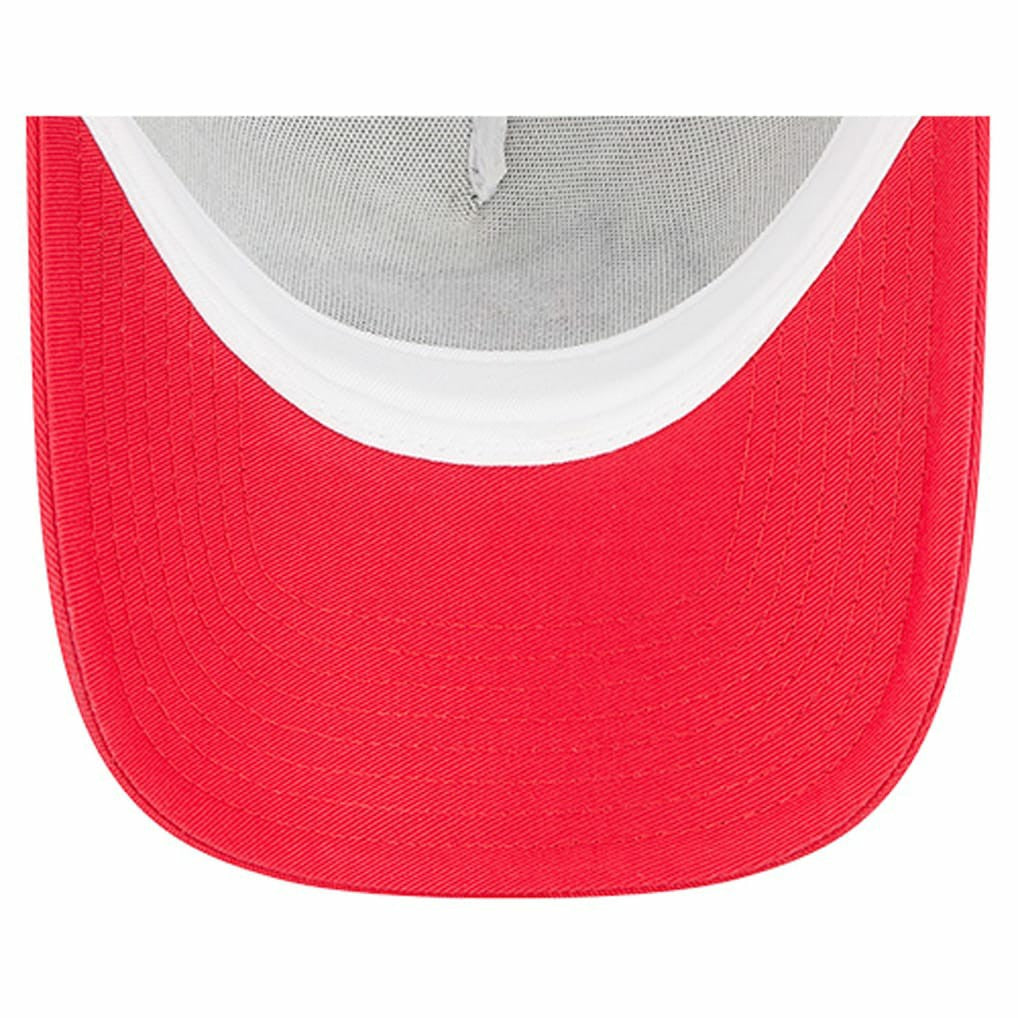 Kansas City Chiefs New Era Women's Friendship Bracelet 9FORTY Adjustable Hat - White/Red sale
