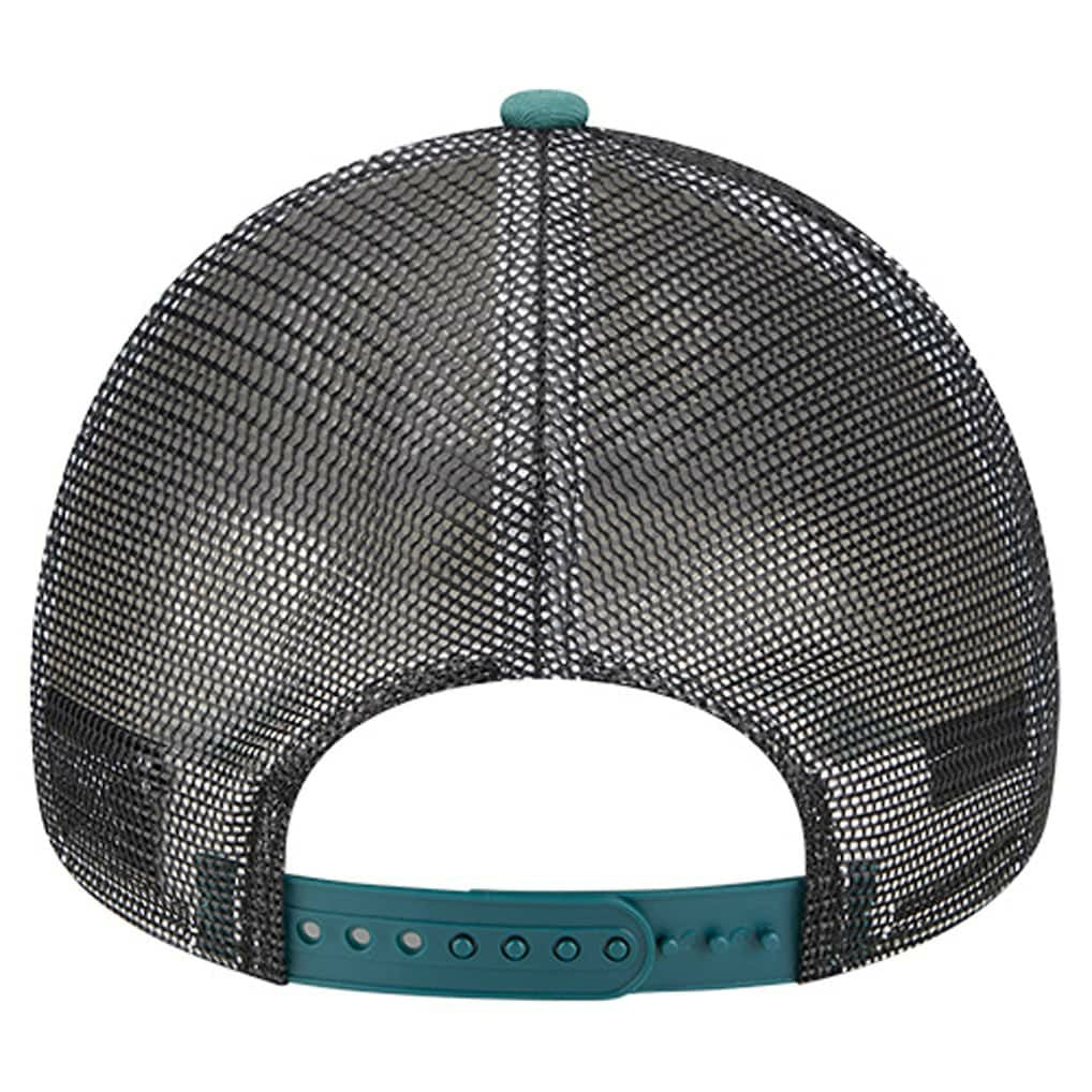 Philadelphia Eagles New Era Women's Friendship Bracelet 9FORTY Adjustable Hat - White/Midnight Green discount