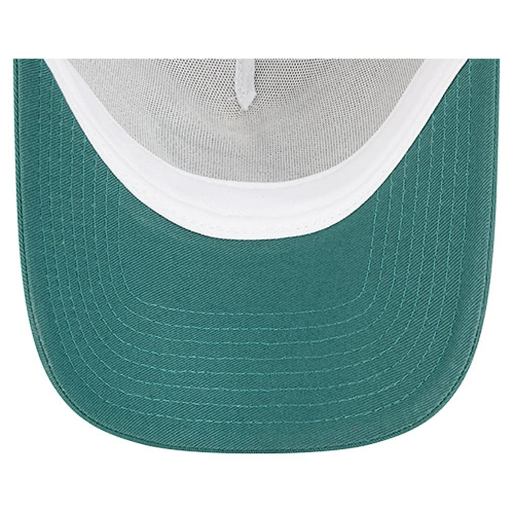 Philadelphia Eagles New Era Women's Friendship Bracelet 9FORTY Adjustable Hat - White/Midnight Green discount