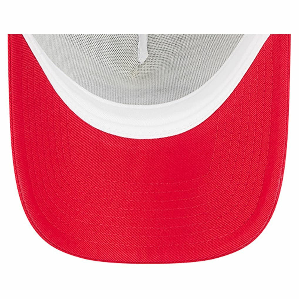 San Francisco 49ers New Era Women's Friendship Bracelet 9FORTY Adjustable Hat - White/Scarlet cheap