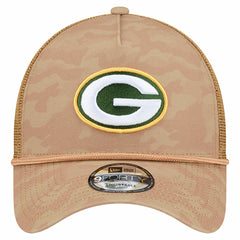 Green Bay Packers New Era Wheat Camo 9FORTY Adjustable Hat - Tan on sale