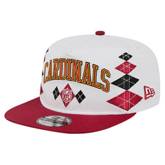 Arizona Cardinals New Era Argyle 19TWENTY Adjustable Hat - White cheap