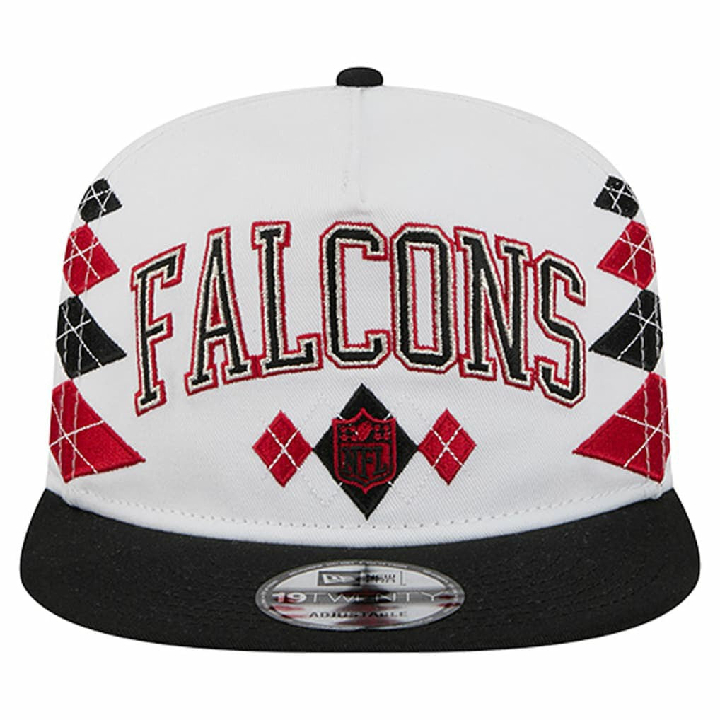 Atlanta Falcons New Era Argyle 19TWENTY Adjustable Hat - White for sale