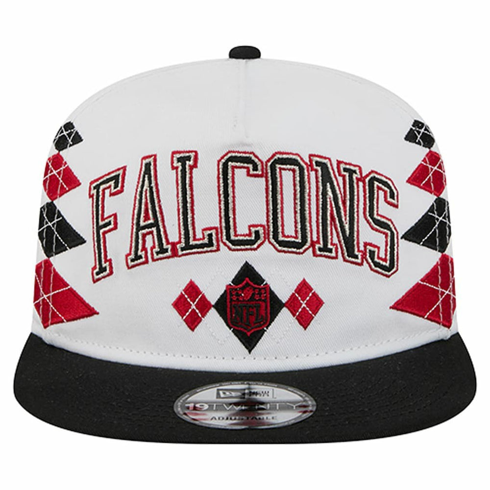 Atlanta Falcons New Era Argyle 19TWENTY Adjustable Hat - White for sale