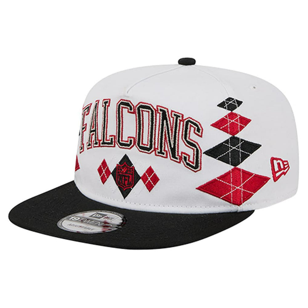 Atlanta Falcons New Era Argyle 19TWENTY Adjustable Hat - White for sale