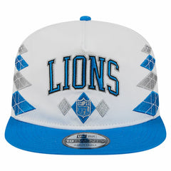 Detroit Lions New Era Argyle 19TWENTY Adjustable Hat - White for sale