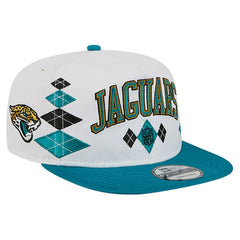 Jacksonville Jaguars New Era Argyle 19TWENTY Adjustable Hat - White sale