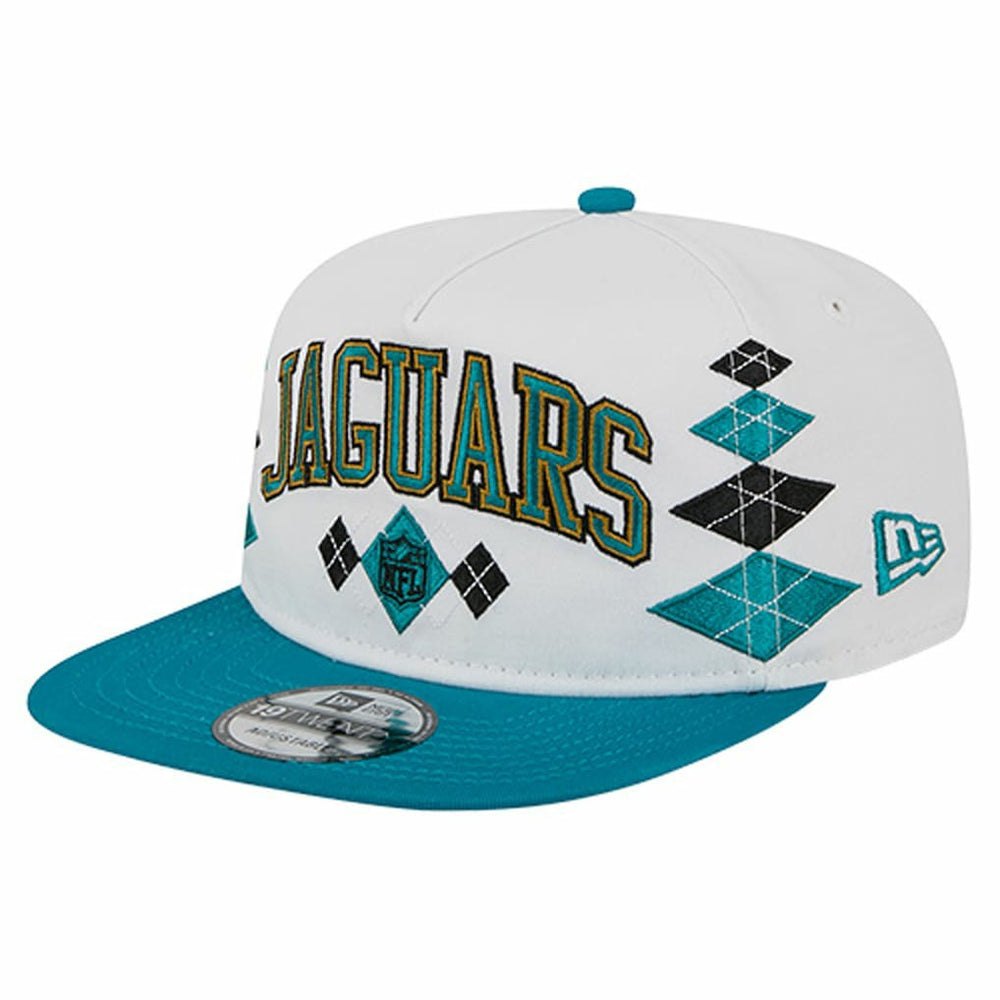 Jacksonville Jaguars New Era Argyle 19TWENTY Adjustable Hat - White sale