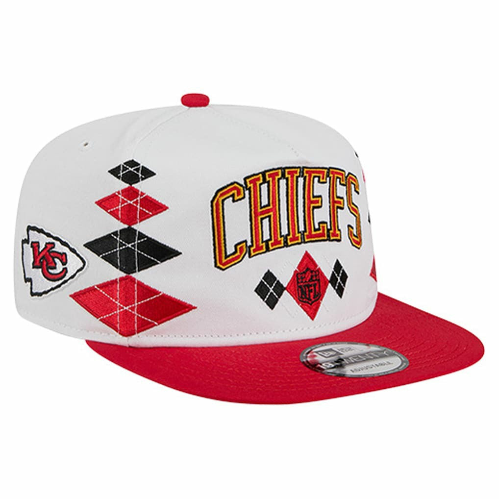 Kansas City Chiefs New Era Argyle 19TWENTY Adjustable Hat - White online