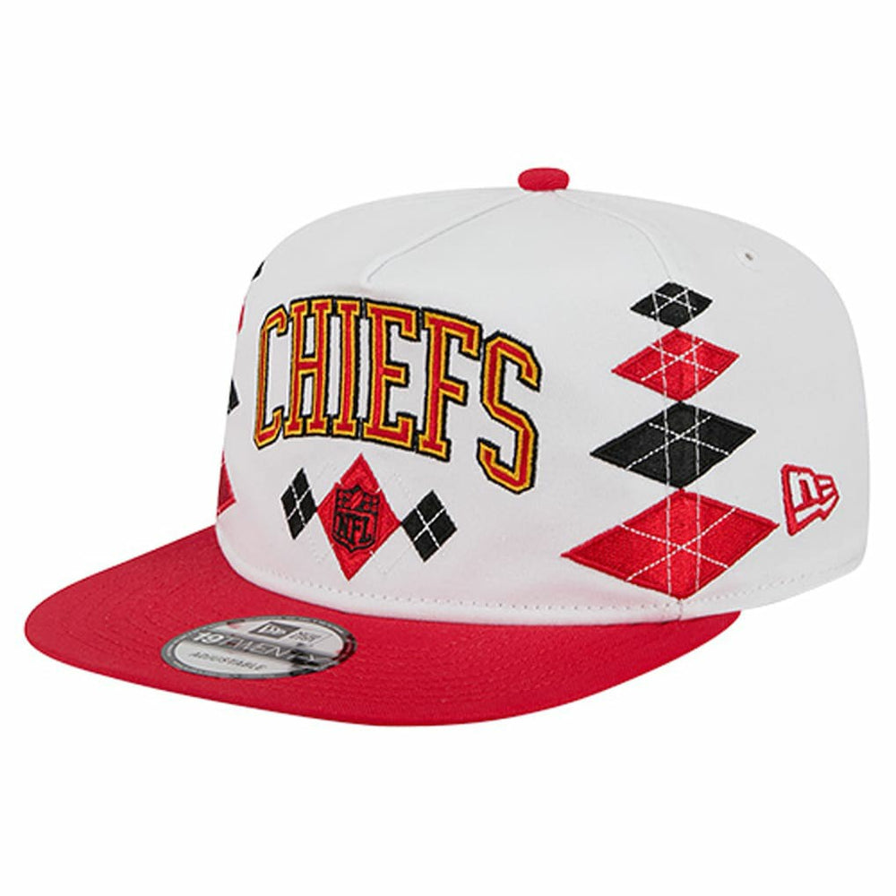 Kansas City Chiefs New Era Argyle 19TWENTY Adjustable Hat - White online