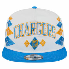 Los Angeles Chargers New Era Argyle 19TWENTY Adjustable Hat - White sale