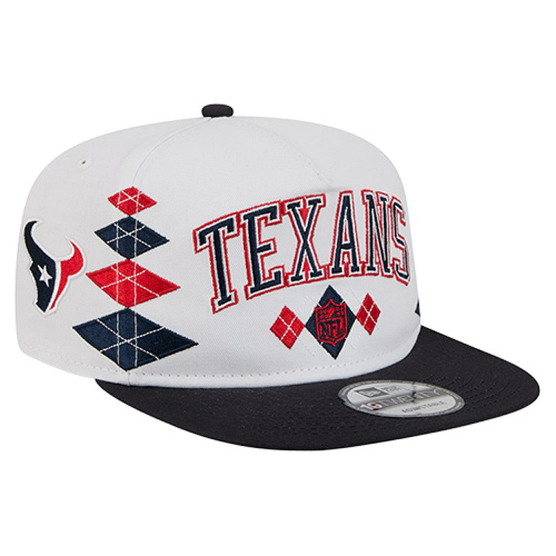 Houston Texans New Era Argyle 19TWENTY Adjustable Hat - White online