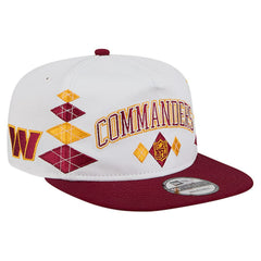 Washington Commanders New Era Argyle 19TWENTY Adjustable Hat - White on sale