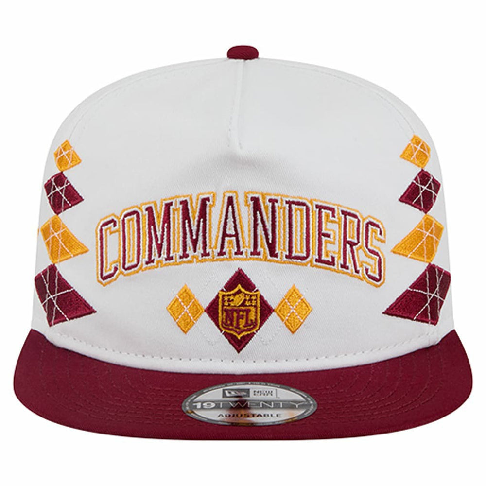 Washington Commanders New Era Argyle 19TWENTY Adjustable Hat - White on sale