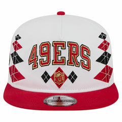 San Francisco 49ers New Era Argyle 19TWENTY Adjustable Hat - White outlet