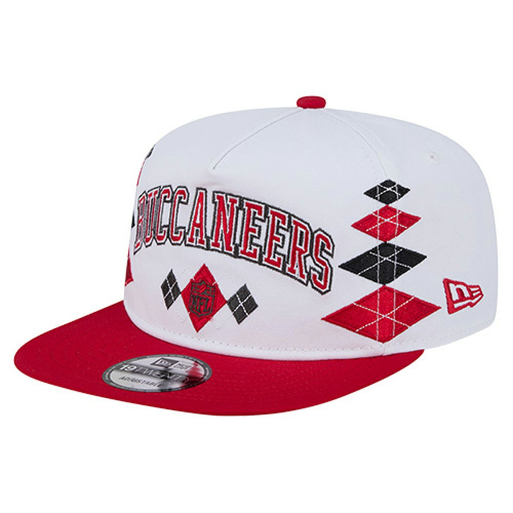 Tampa Bay Buccaneers New Era Argyle 19TWENTY Adjustable Hat - White discount