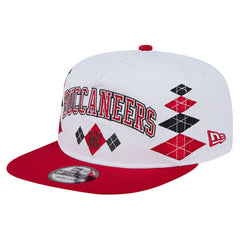 Tampa Bay Buccaneers New Era Argyle 19TWENTY Adjustable Hat - White discount