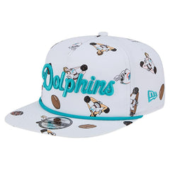 Miami Dolphins New Era Team Cheer 19TWENTY Snapback Hat - White cheap