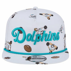 Miami Dolphins New Era Team Cheer 19TWENTY Snapback Hat - White cheap